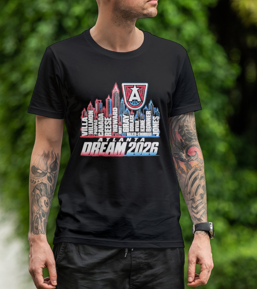 Atlanta Dream 2026 Skyline A T-Shirt