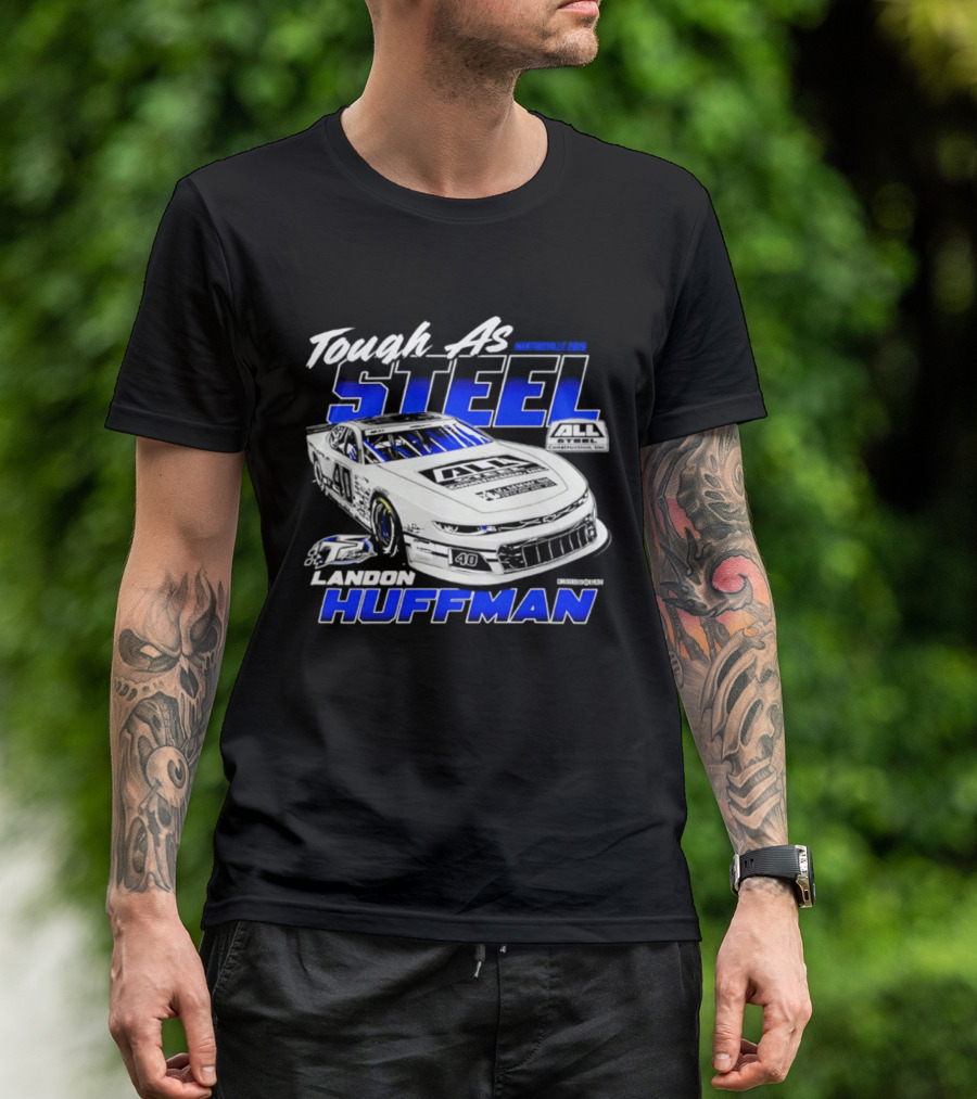 Tough As Steel Landon Huffman Martinsville 2026 T-Shirt