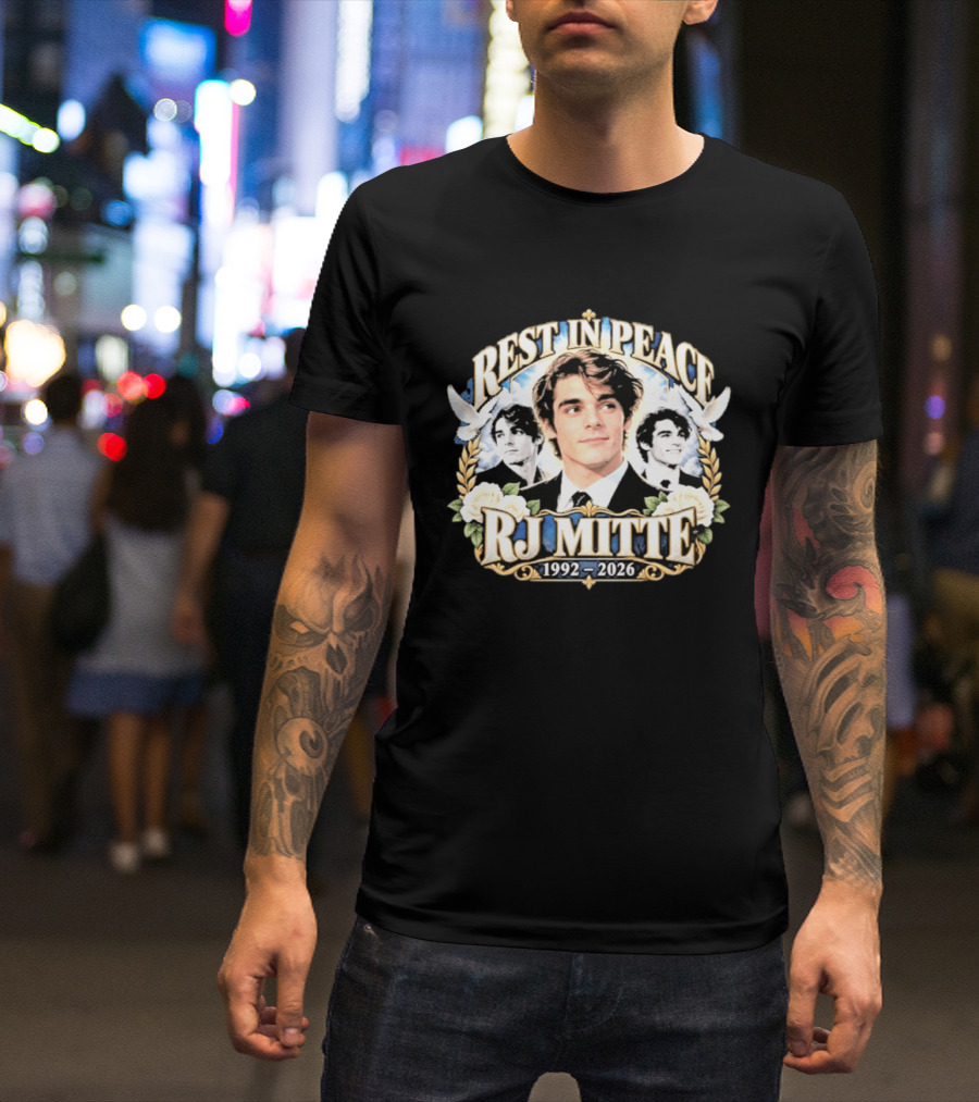 Rest In Peace RJ Mitte 1992 2026 T-Shirt