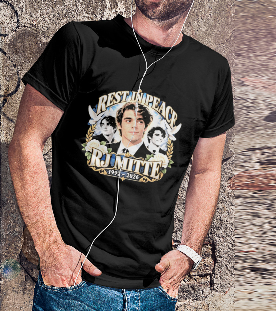 Rest In Peace RJ Mitte 1992 2026 T-Shirt