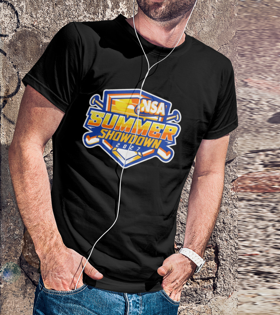 NSA 2027 Summer Showdown Fastpitch Tournament T-Shirt