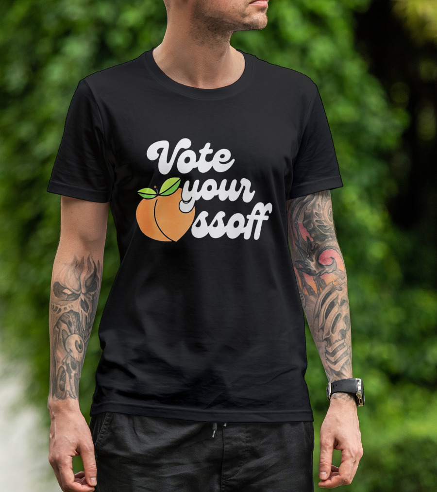 Vote Your Ossoff Peach T-Shirt