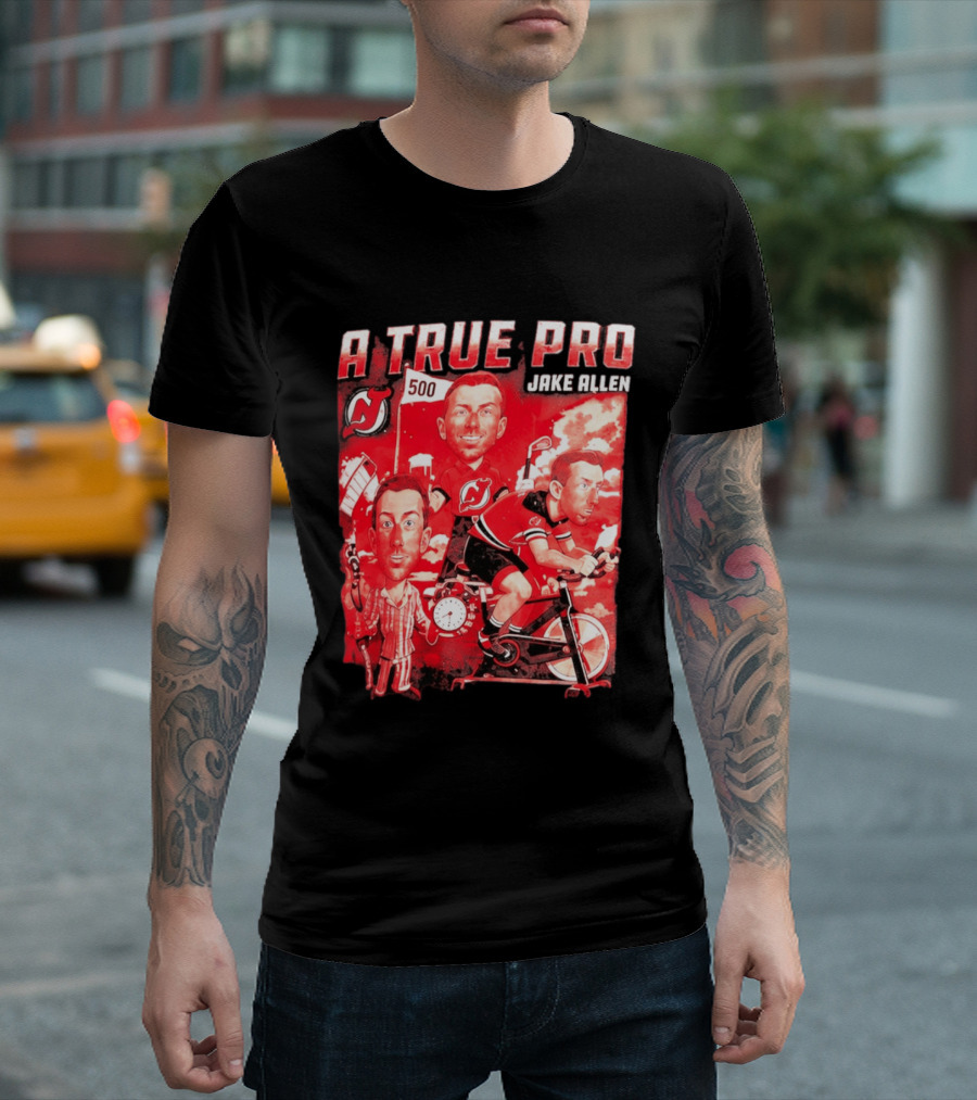 A True Pro Jake Allen NJ Devils 500 T-Shirt