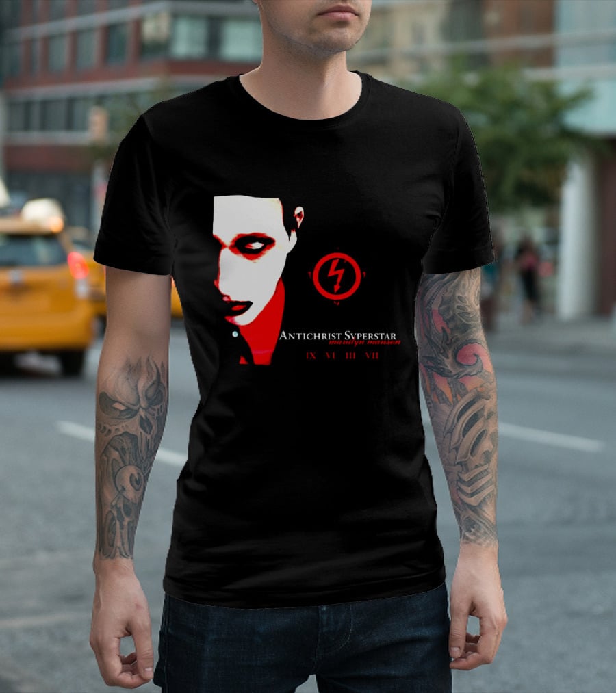 Marilyn Manson Antichrist Superstar 30th Anniversary 2026 Album Cover IX VI III VII T-Shirt