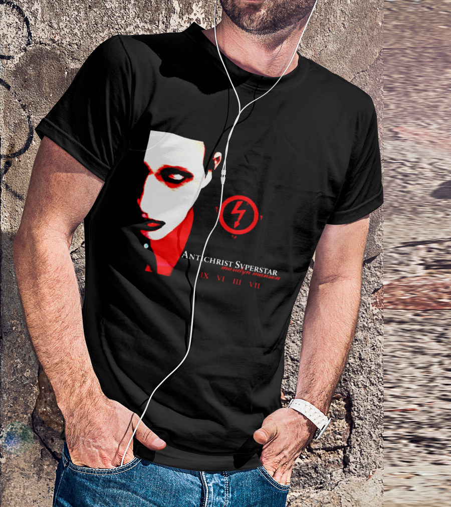 Marilyn Manson Antichrist Superstar 30th Anniversary 2026 Album Cover IX VI III VII T-Shirt