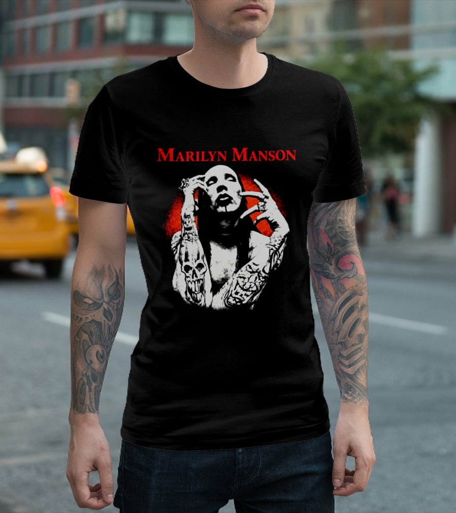 Marilyn Manson Antichrist Superstar 30th Anniversary 2026 Tour Dates Back T-Shirt