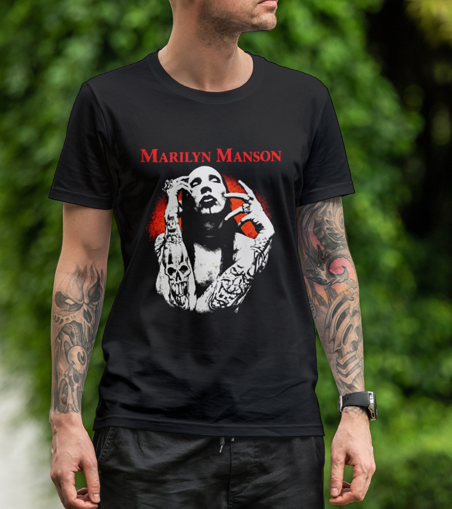 Marilyn Manson Antichrist Superstar 30th Anniversary 2026 Tour Dates Back T-Shirt