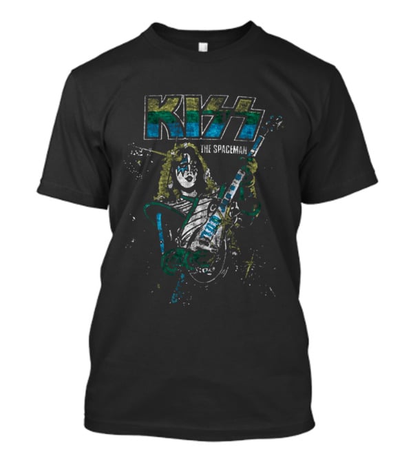 Kiss The Spaceman Ace Frehley Ben Cooper Action Figures Halloween 2026 70s T-Shirt