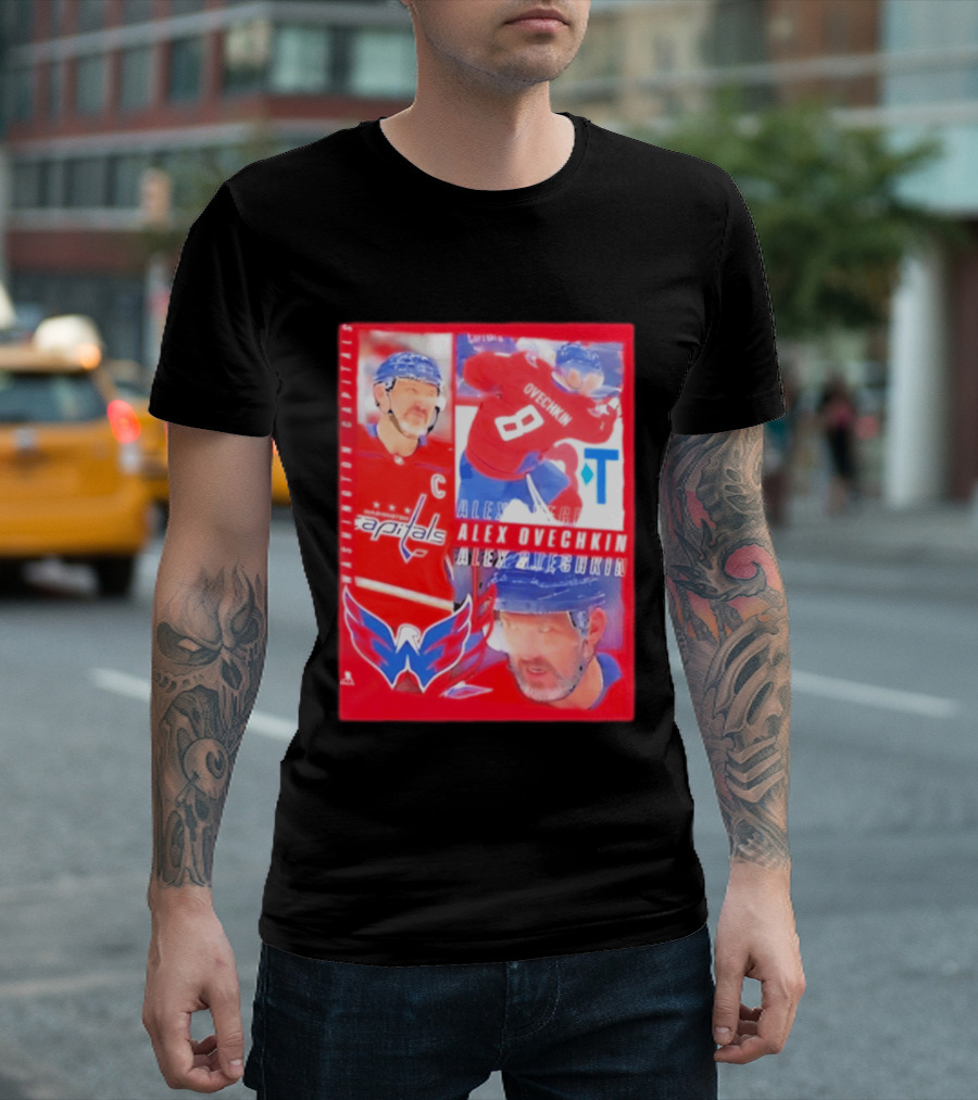 Washington Capitals Alex Ovechkin 8 NHL 2026 T-Shirt