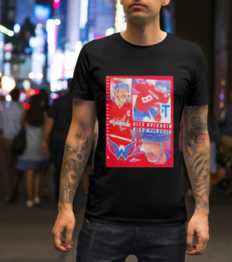Washington Capitals Alex Ovechkin 8 NHL 2026 T-Shirt