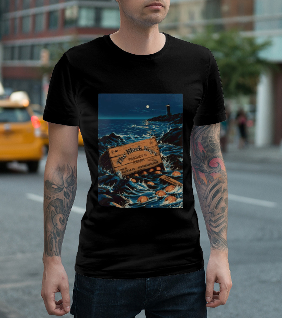 The Black Keys Peaches' N Kream Concert Scotiabank Centre Oct 14th 2026 T-Shirt