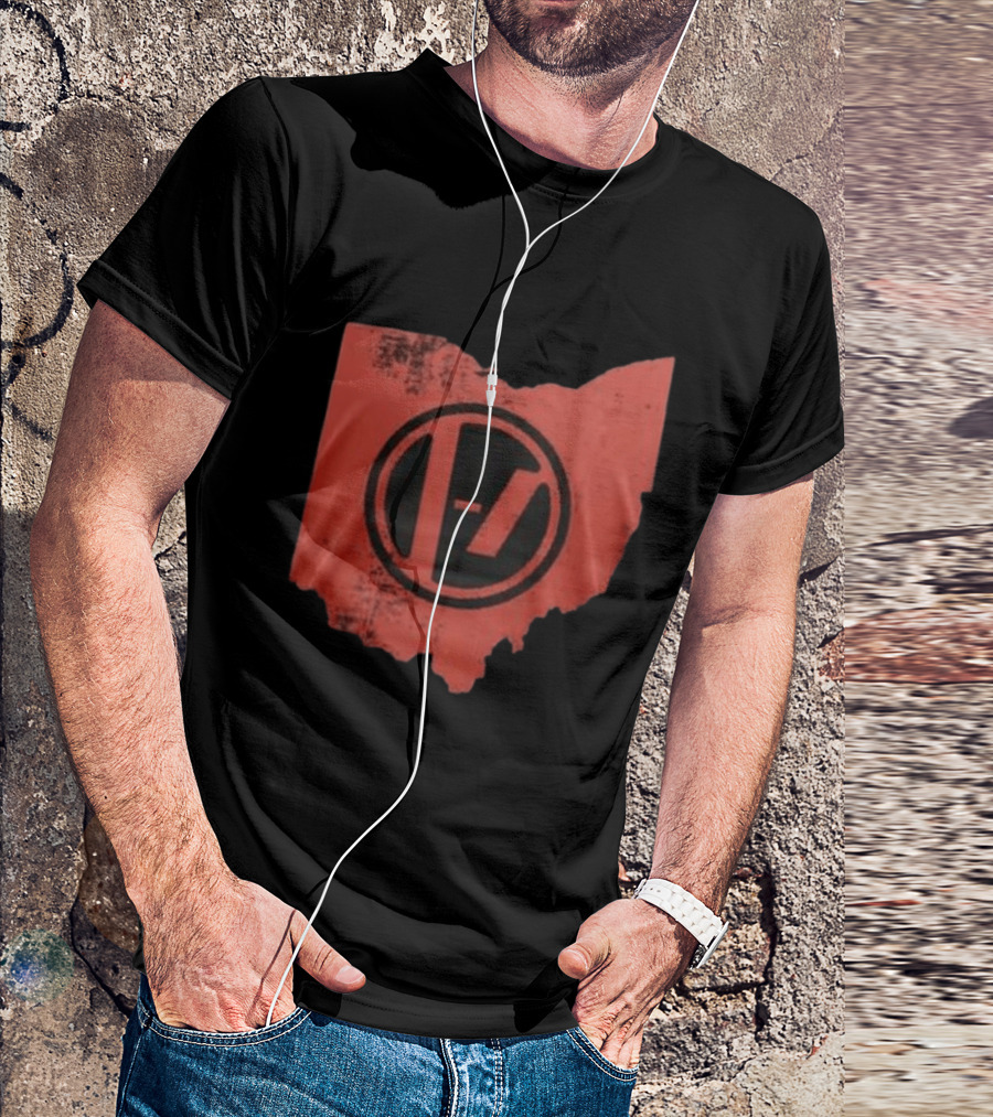 Twenty One Pilots Ohio State Symbol 2026 Stadium Tour Black T-Shirt