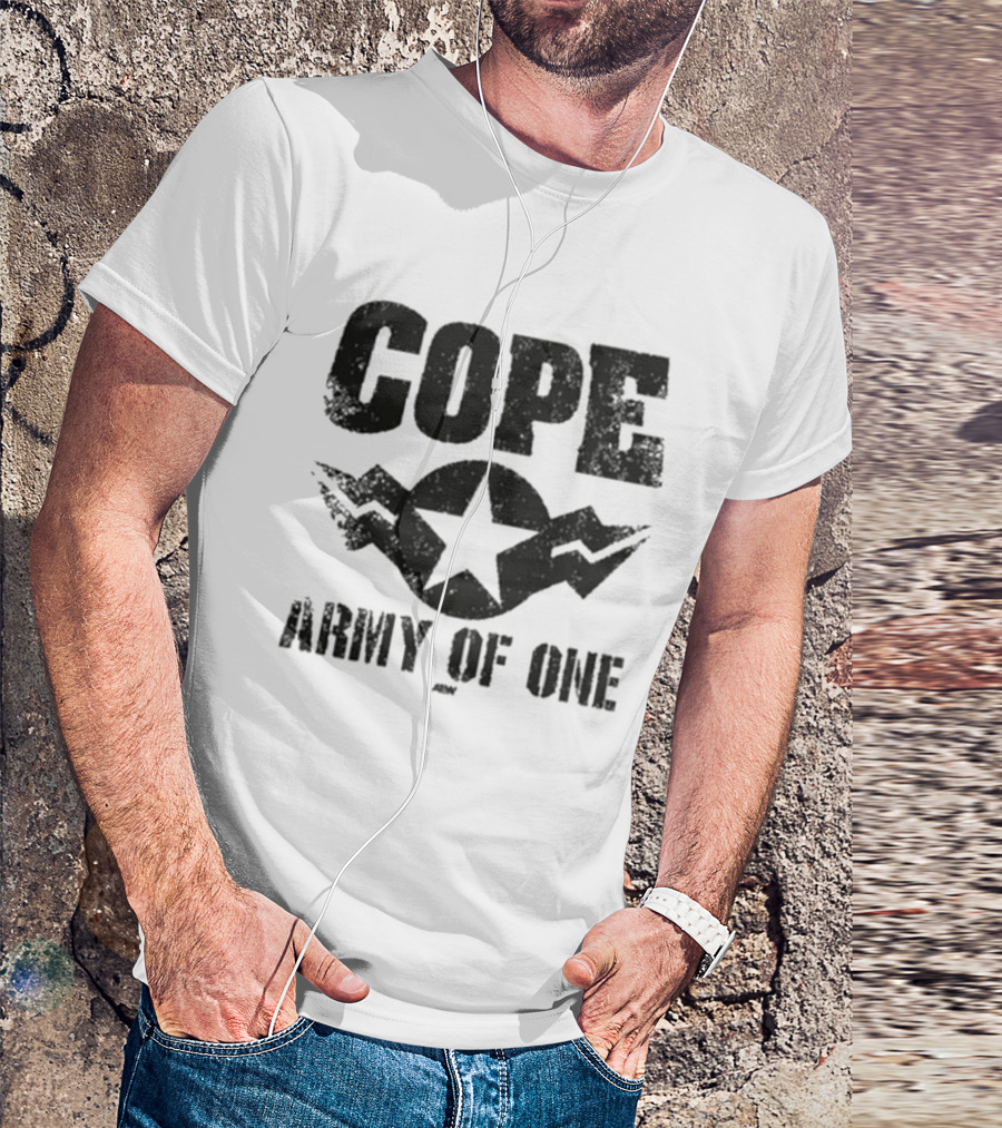 COPE Star Emblem Army Of One T-Shirt