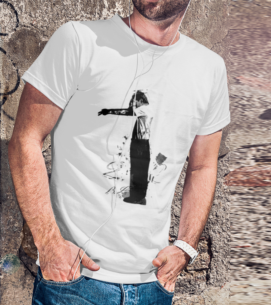 The Kid Laroi A Perfect World Tour 2026 Black Scribble T-Shirt