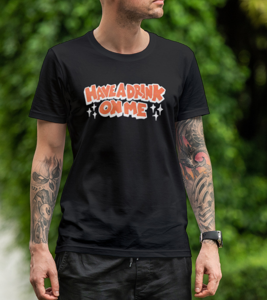 Devil Have A Drink On Me Beer Double Sided T-Shirt