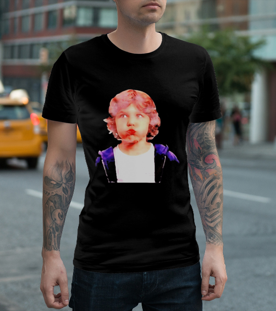 William Jakrapatr ADLV Curly Hair Baby Face Expression T-Shirt