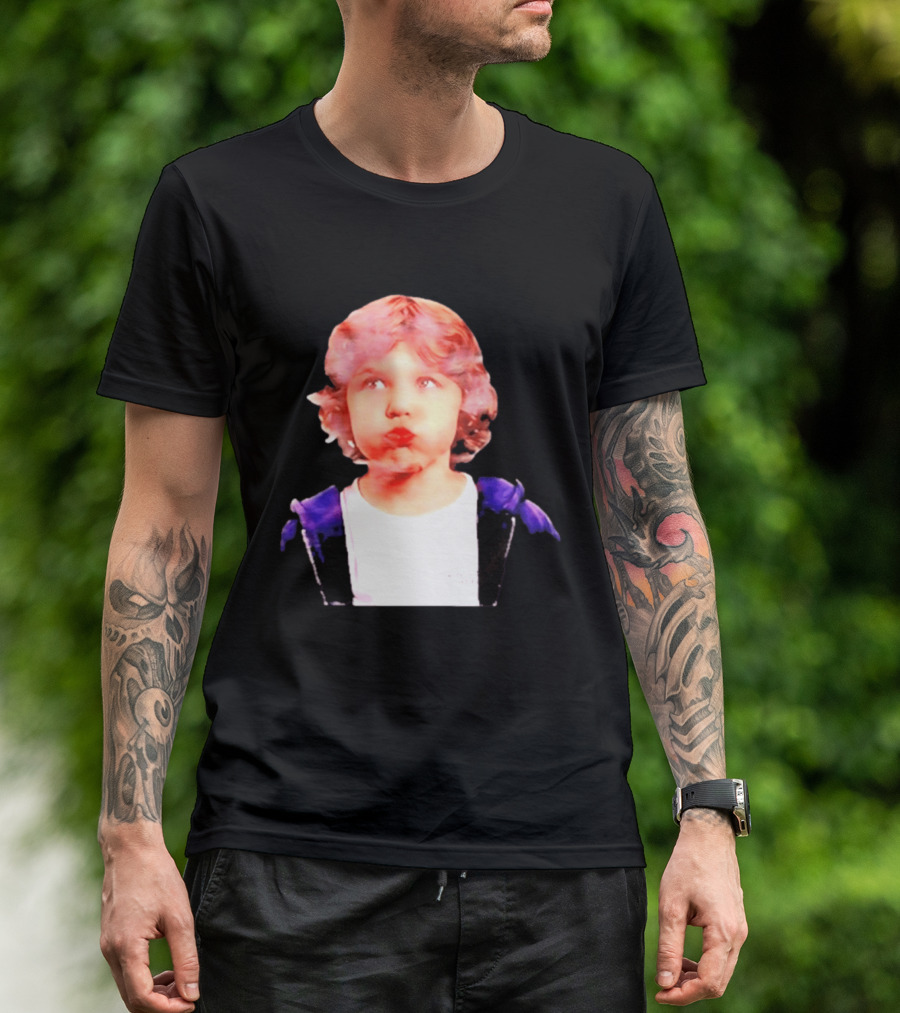 William Jakrapatr ADLV Curly Hair Baby Face Expression T-Shirt