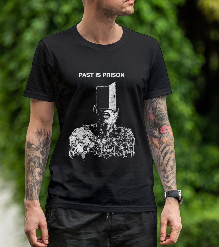 Past Is Prison Dark Horror Door Head Creepy T-Shirt
