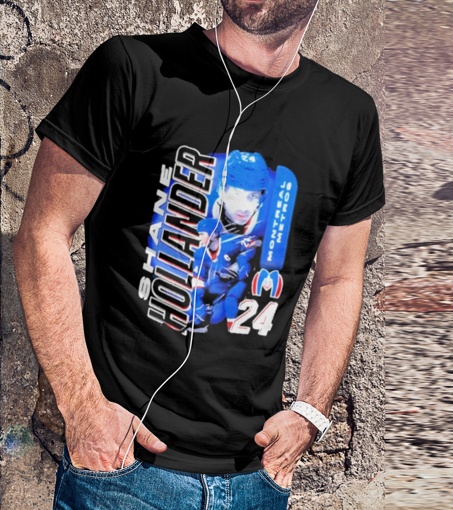 Shane Hollander 24 Montreal Metros Hockey Movie Rivalry T-Shirt