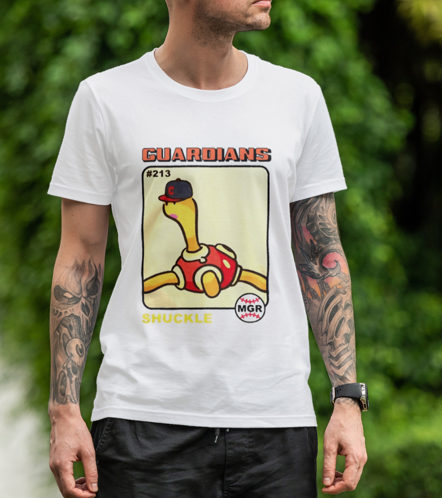 GUARDIANS Pokémon Shuckle #213 MGR Baseball Fusion T-Shirt