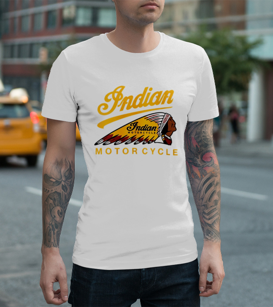 Indian Motorcycle Chief Logo MGK T-Shirt