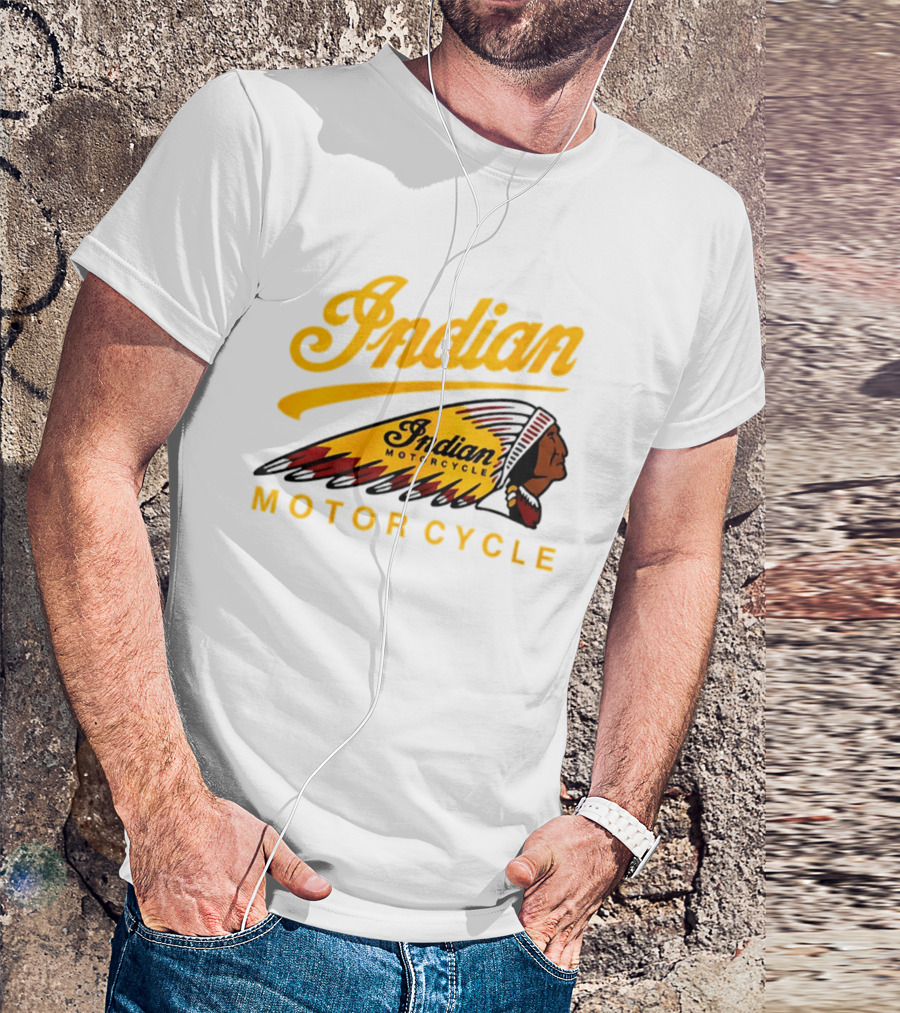 Indian Motorcycle Chief Logo MGK T-Shirt