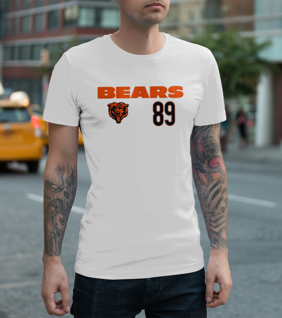 Chicago Bears Mike Ditka 89 Touchdown Team Spirit T-Shirt