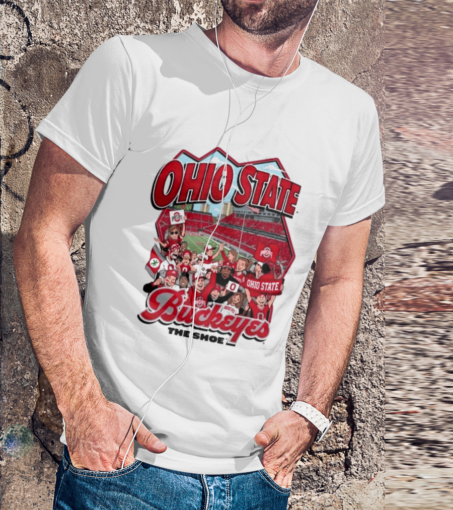 Ohio State Buckeyes The Shoe 2026 Football Ohio Stadium T-Shirt