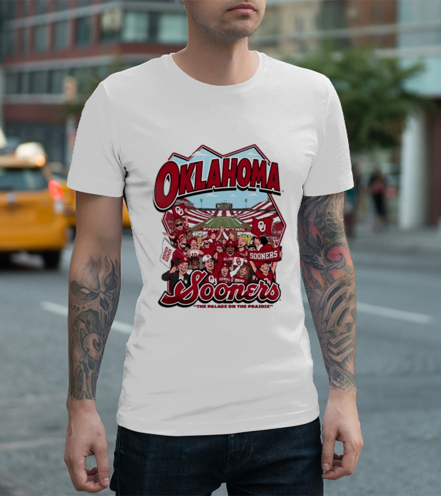 Oklahoma Sooners Football Fans Gaylord Family Oklahoma Memorial Stadium 2026 T-Shirt