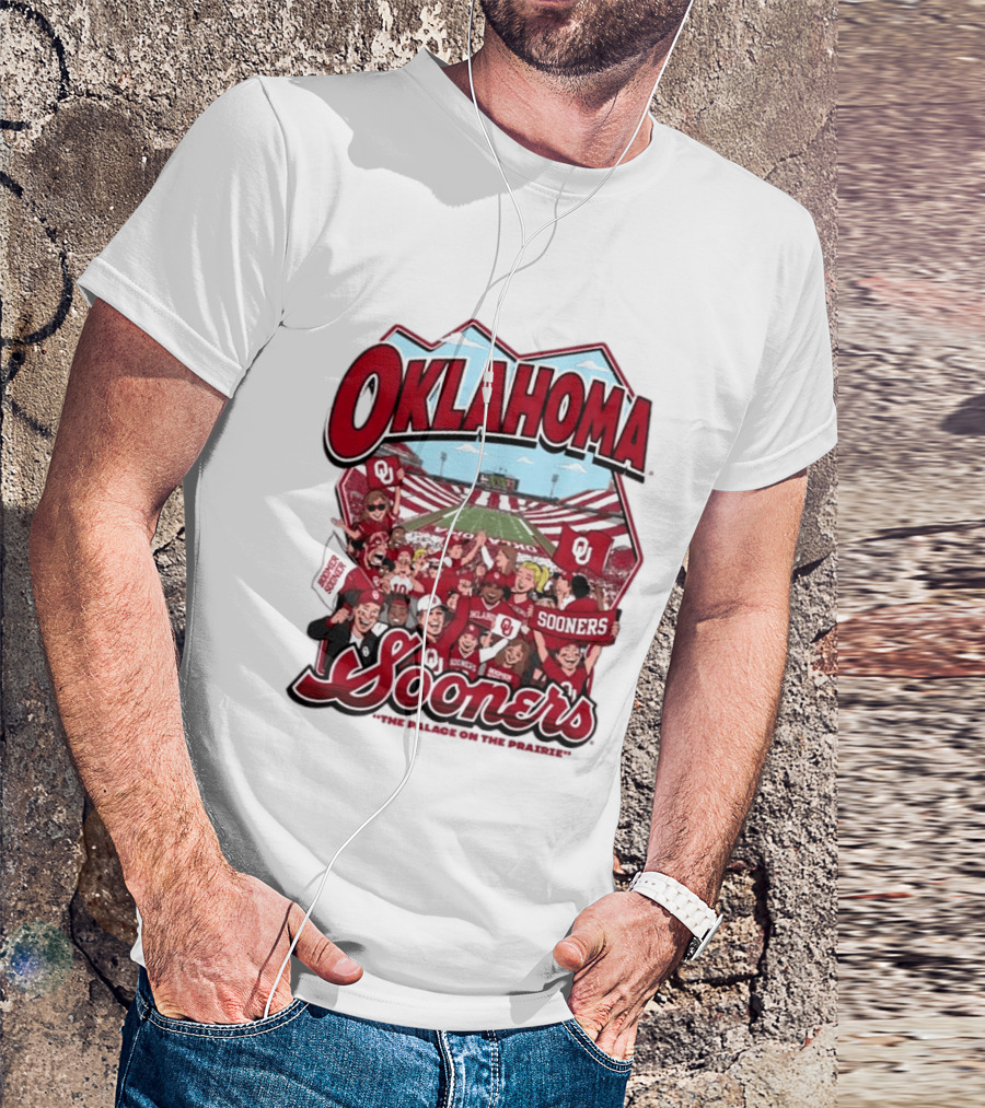 Oklahoma Sooners Football Fans Gaylord Family Oklahoma Memorial Stadium 2026 T-Shirt