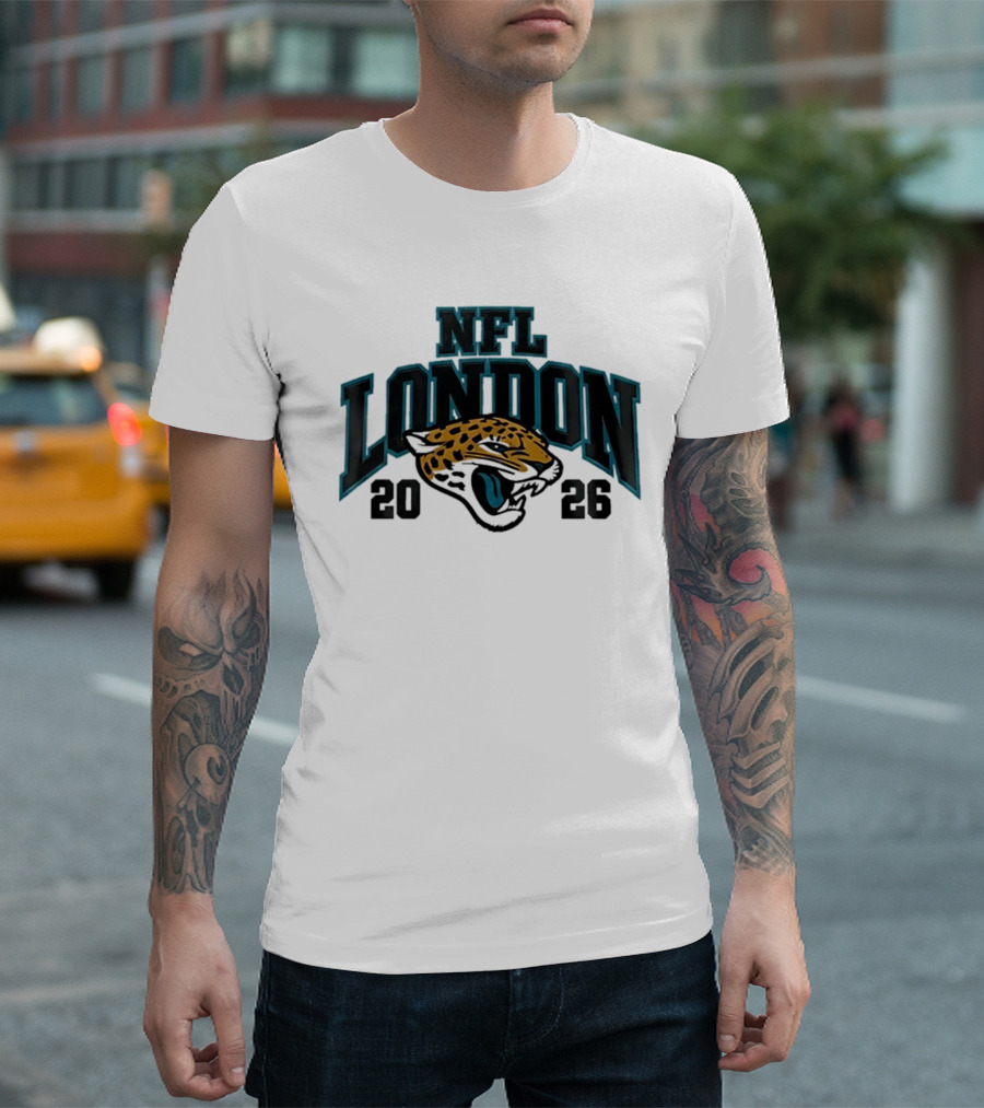 Jacksonville Jaguars NFL London 2026 T-Shirt