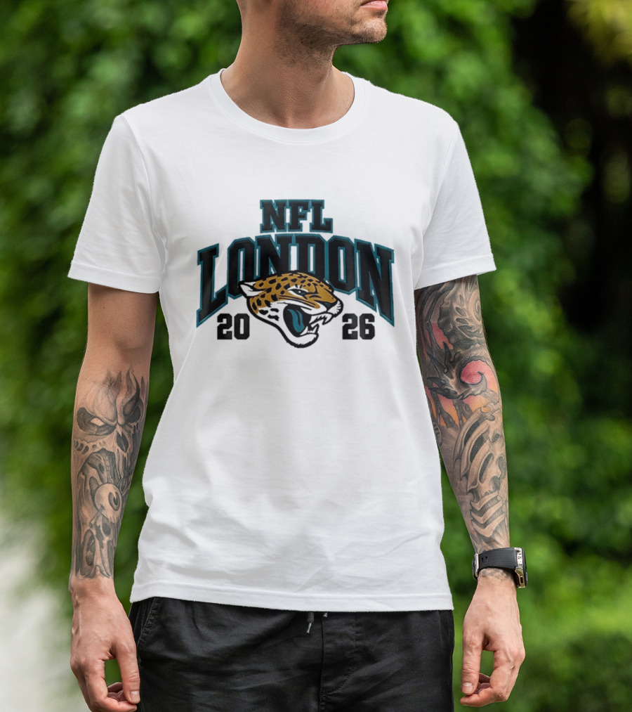 Jacksonville Jaguars NFL London 2026 T-Shirt