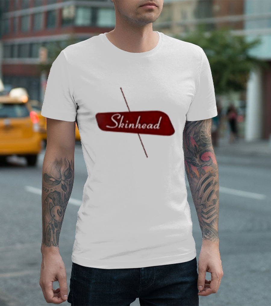 Skinhead Whad'ya Wanna Eat Delicious Lobster Steak Red Wine Chocolate Cake T-Shirt