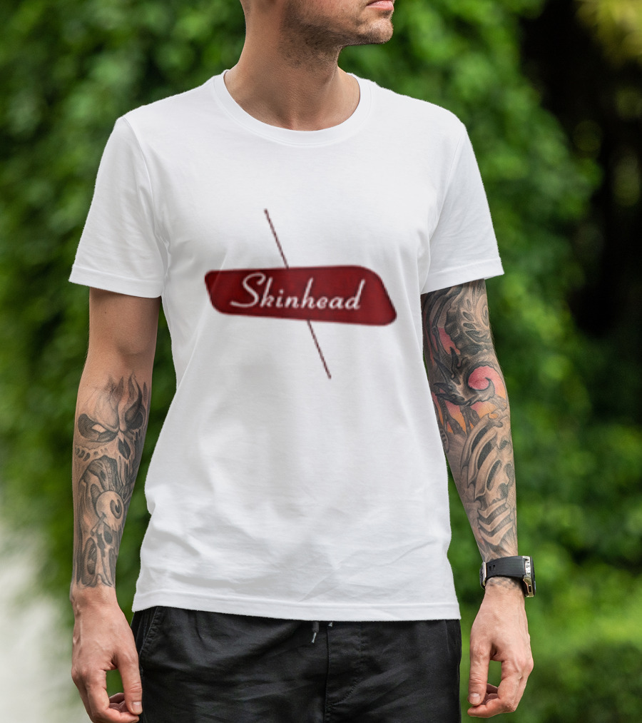 Skinhead Whad'ya Wanna Eat Delicious Lobster Steak Red Wine Chocolate Cake T-Shirt