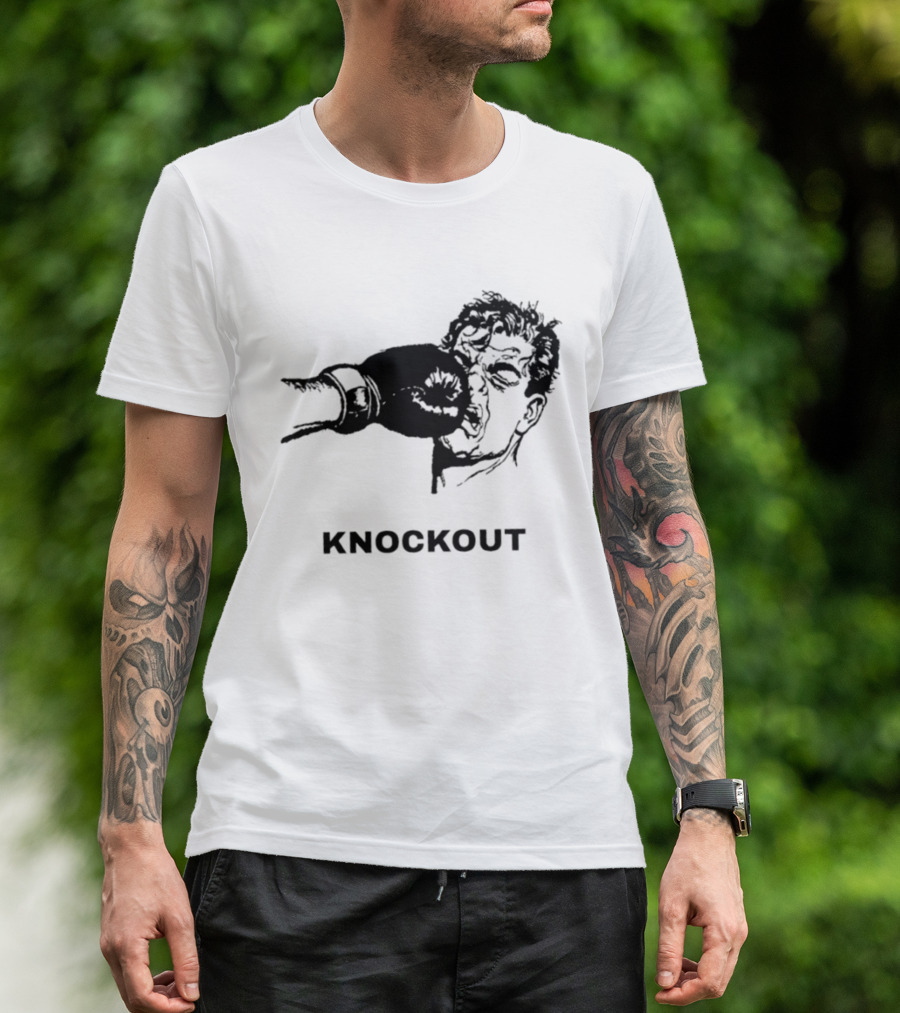 Knockout Boxing Punch Fight Combat Sports T-Shirt