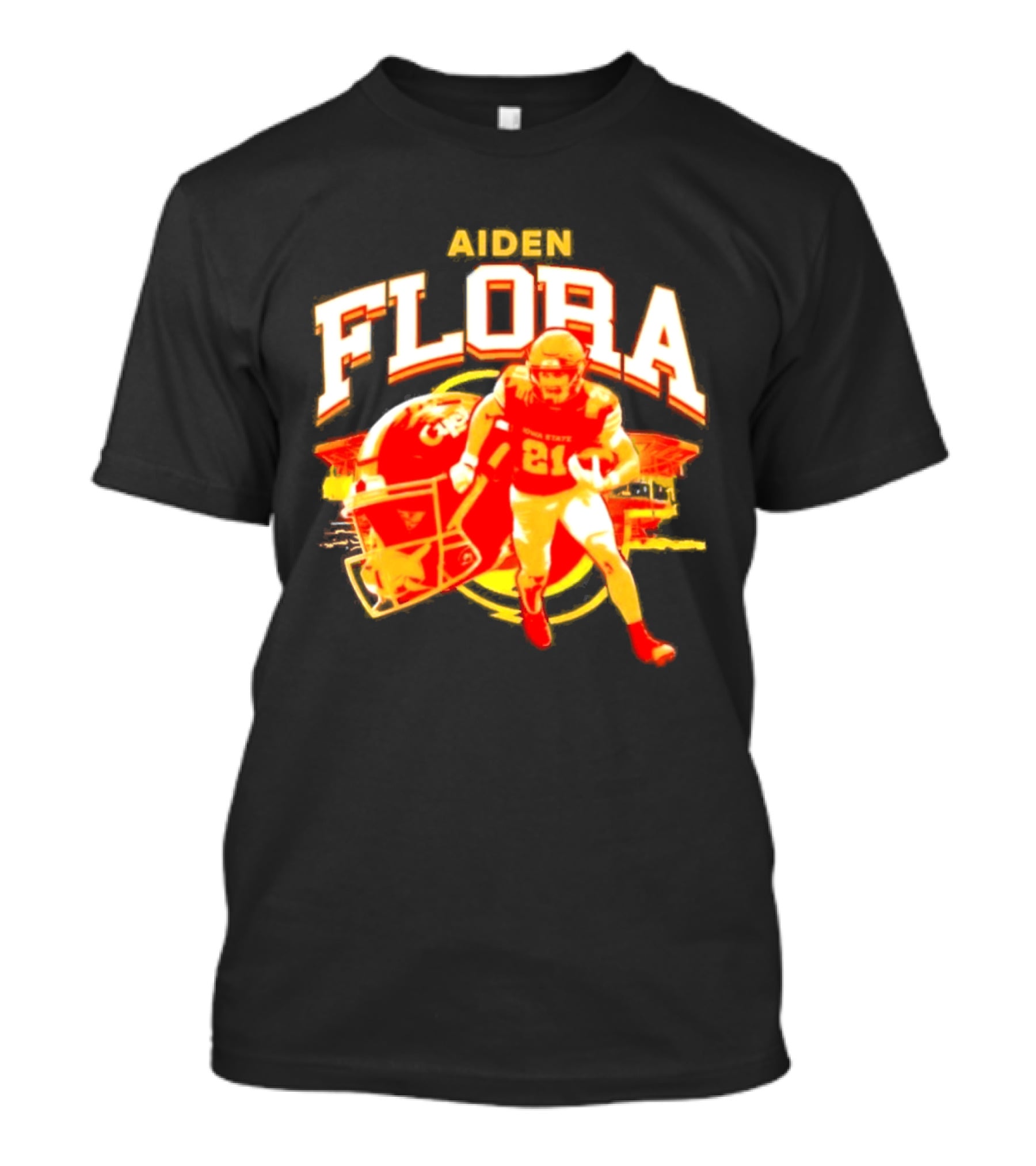 Aiden Flora Iowa State Football 21 T-Shirt