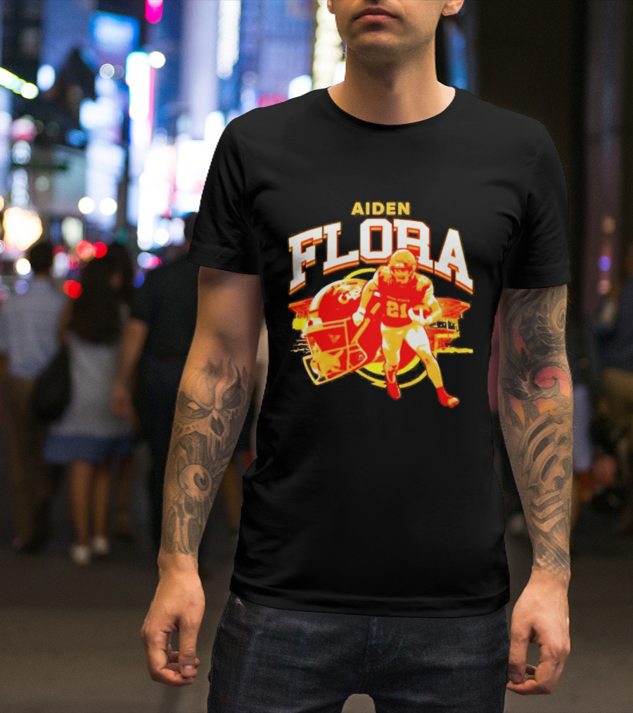 Aiden Flora Iowa State Football 21 T-Shirt