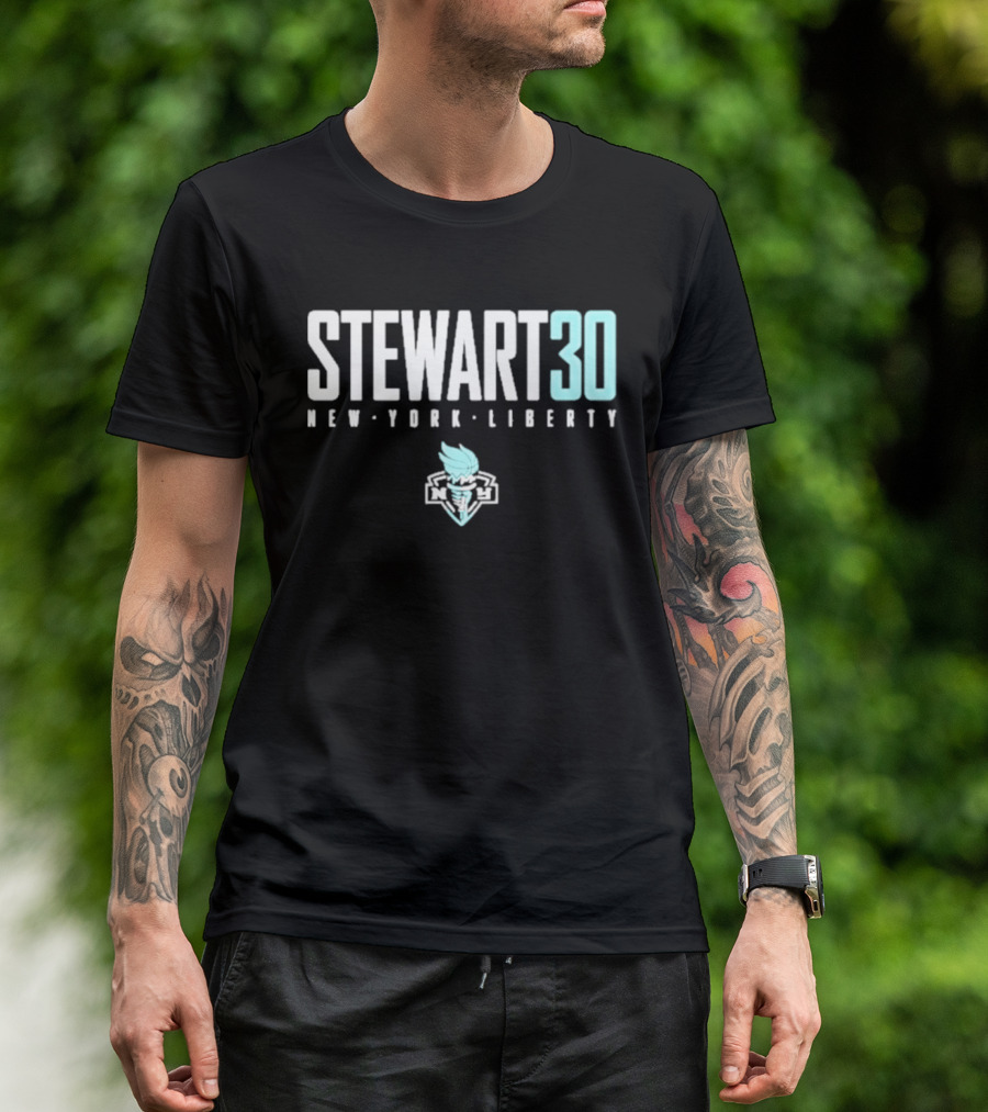 Stewart 30 New York Liberty T-Shirt