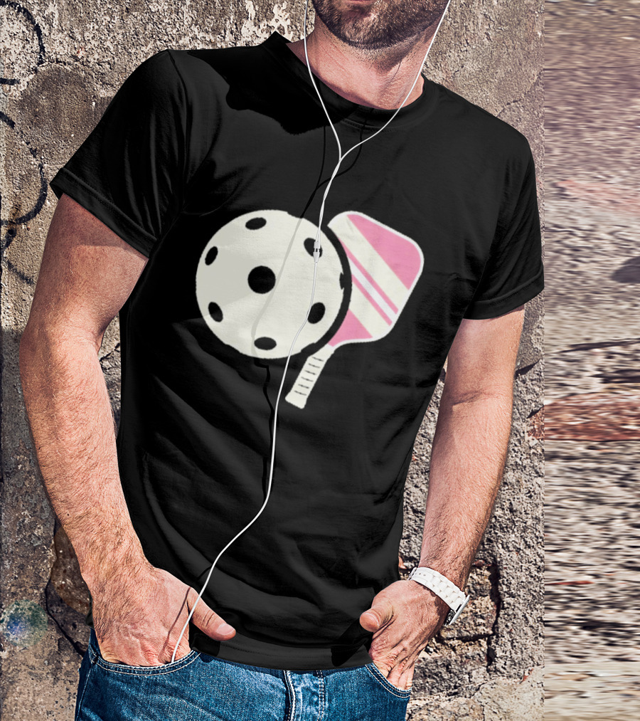 Grand Rapids Pickleball Paddle And Ball Sports T-Shirt