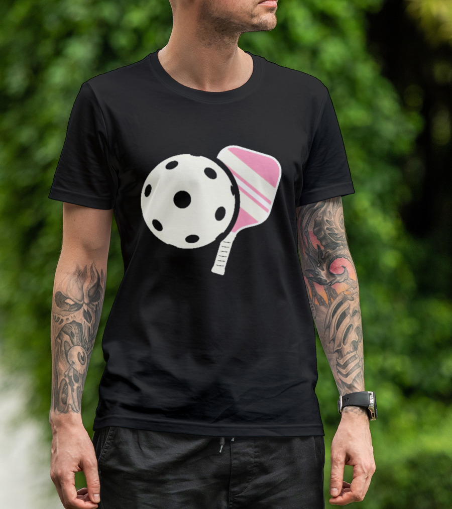 Grand Rapids Pickleball Paddle And Ball Sports T-Shirt