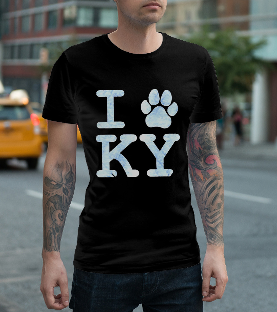 I PAW KY Kentucky Wildcats Fan Gear T-Shirt