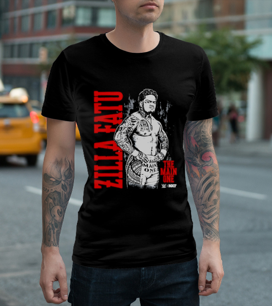 Zilla Fatu The Main One NXT Fatu Vertical WWE T-Shirt