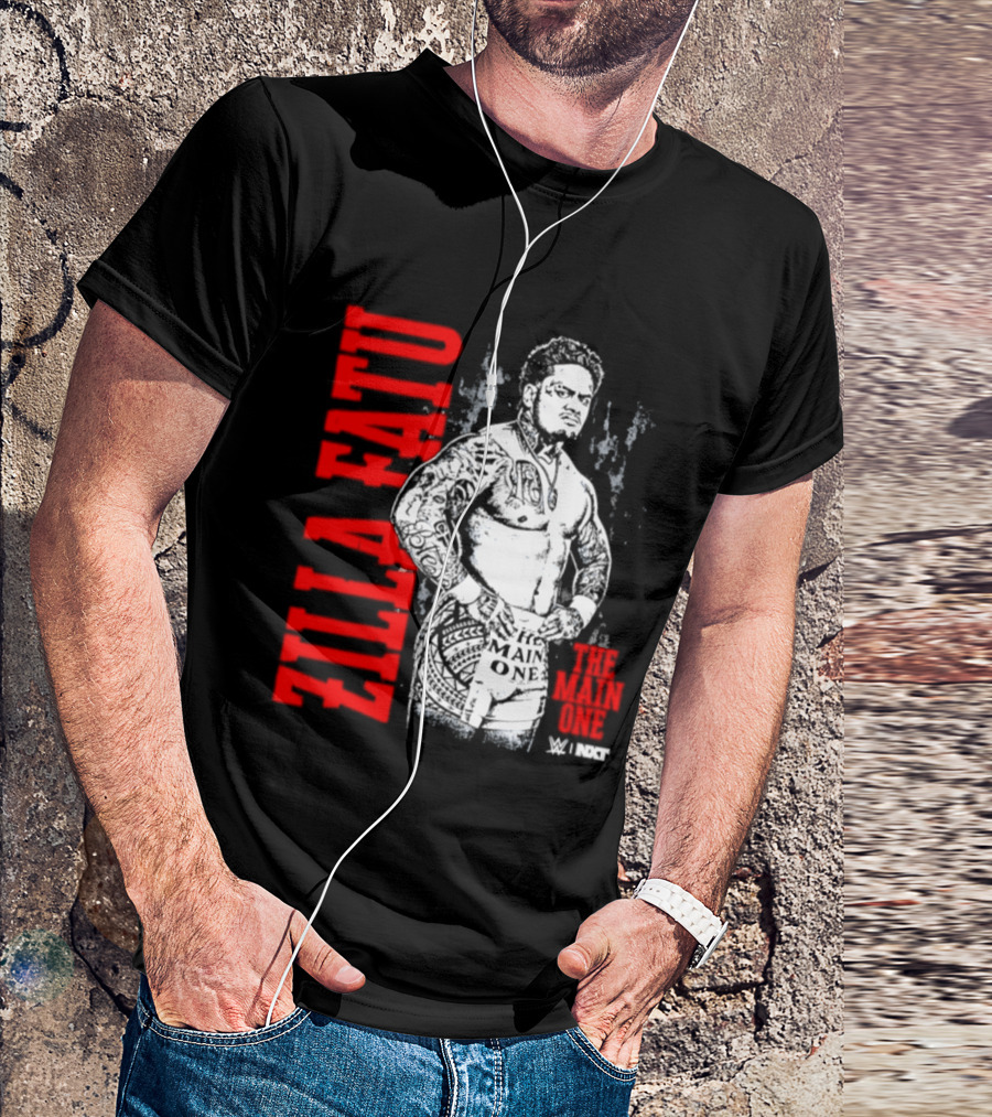 Zilla Fatu The Main One NXT Fatu Vertical WWE T-Shirt