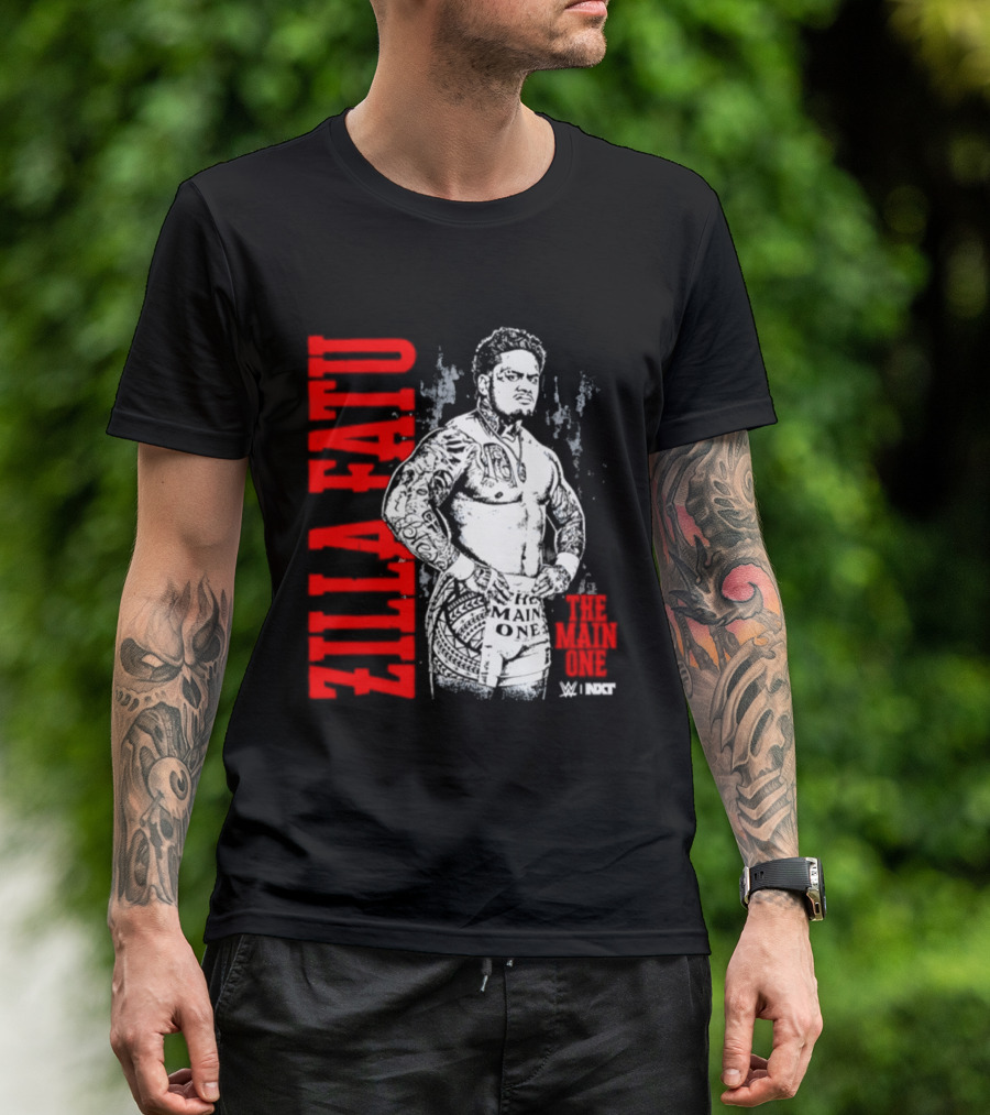 Zilla Fatu The Main One NXT Fatu Vertical WWE T-Shirt