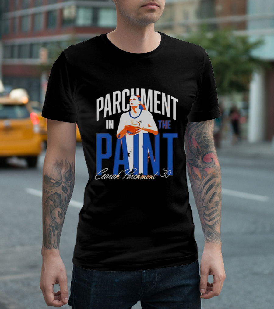 Parchment In The Paint Cearah Parchment 30 T-Shirt