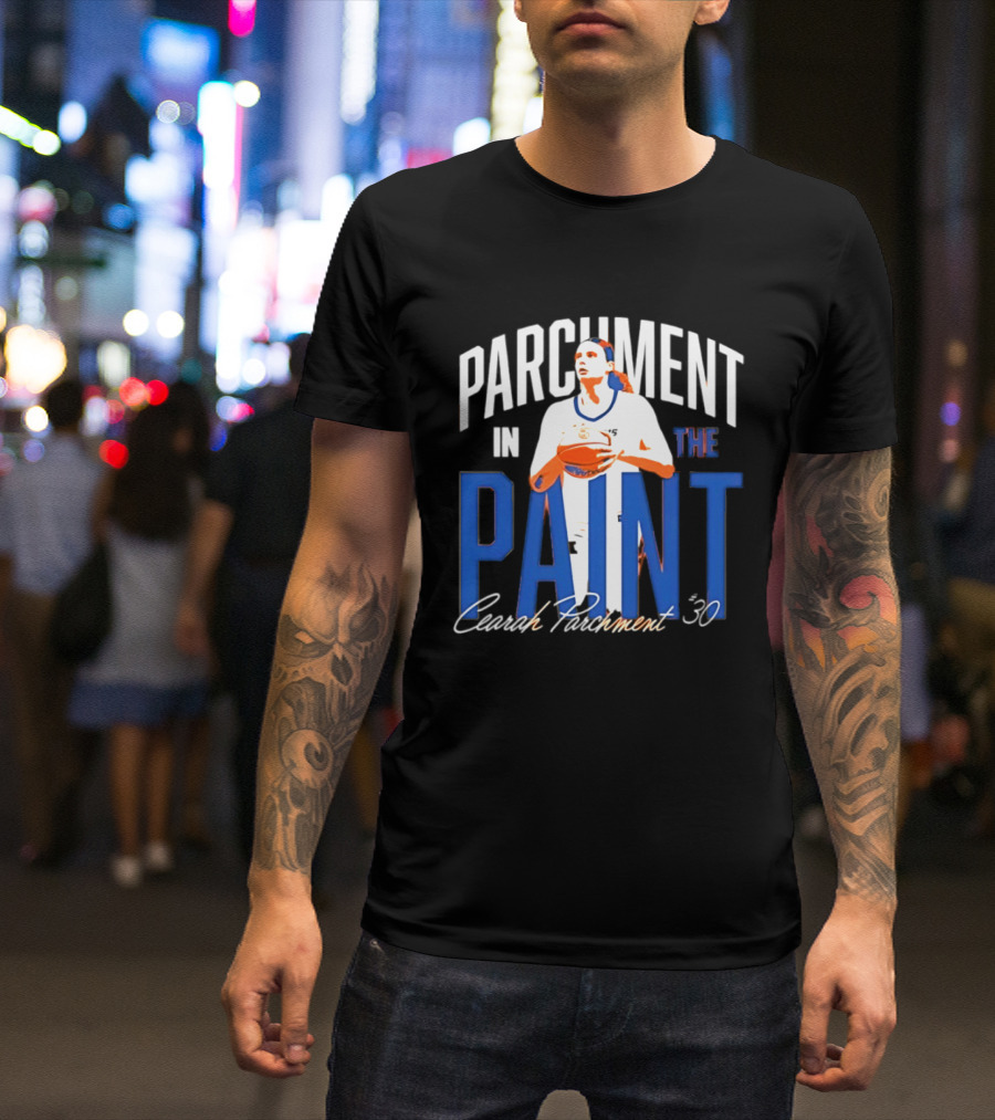 Parchment In The Paint Cearah Parchment 30 T-Shirt