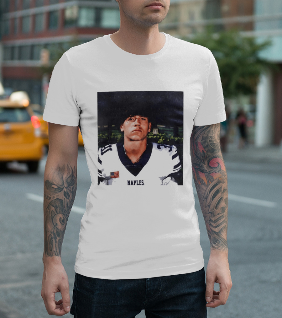 Naples Football Jersey Antoine Griezmann Harvey Sarajian T-Shirt