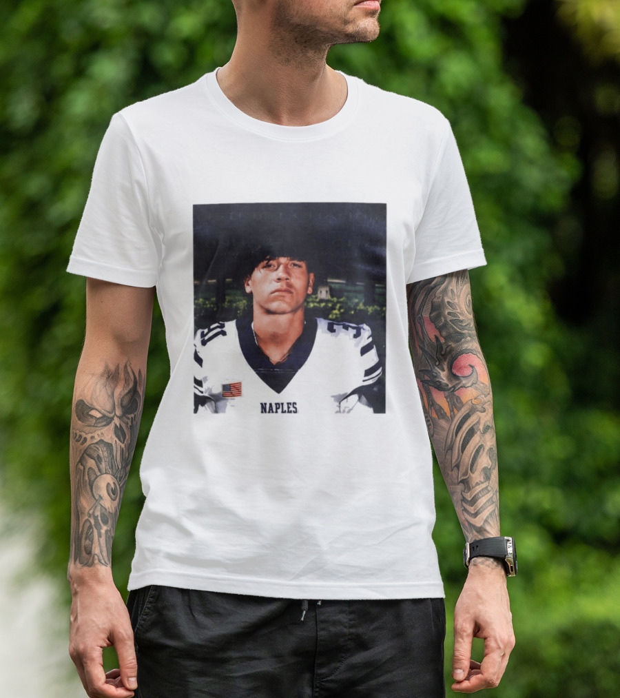 Naples Football Jersey Antoine Griezmann Harvey Sarajian T-Shirt
