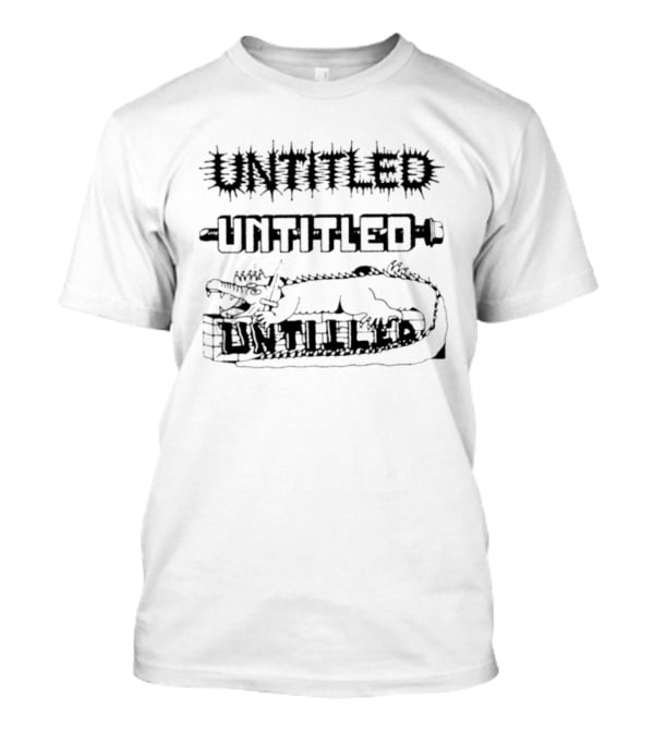 Untitled Crocodile Alligator Minimalist T-Shirt