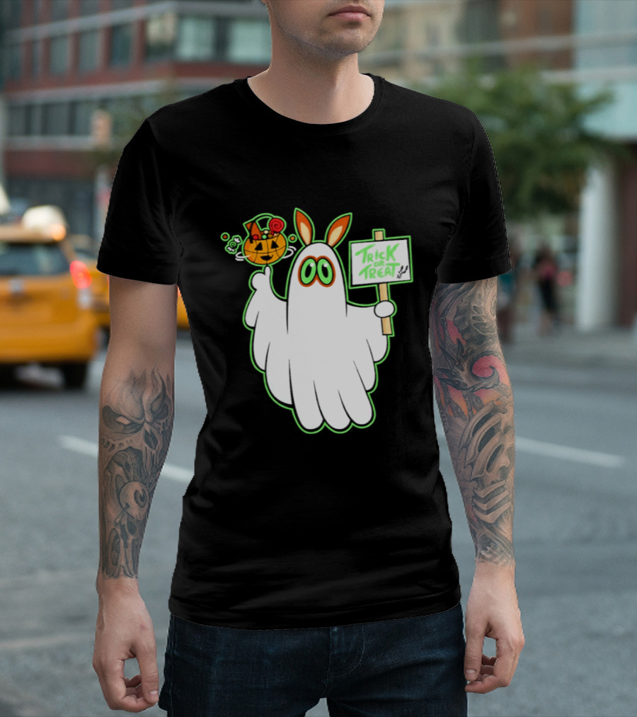 Halloween Trick Or Treat Ghost 2026 27 Spurs T-Shirt